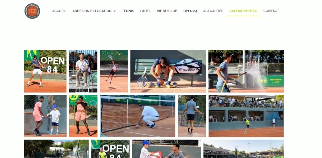 tennis padel club carpentras galerie